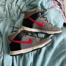 Cargo Khaki Dunk Highs 
