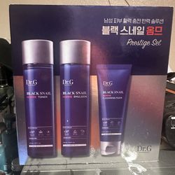DR.G FOR MEN BLACK SNAIL PRESTIGE SET 