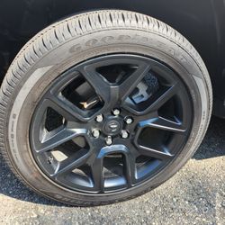 22" OEM Ram 1500 Night Edition Wheels