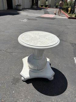 Concrete Garden Stool