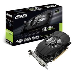 ASUS PH-GTX1050TI-4G GeForce GTX 1050 Ti 4GB GDDR5 Graphics Card