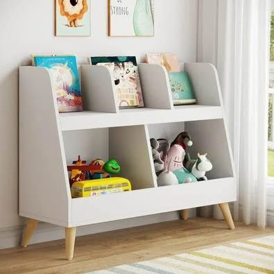 New White Kids MCM Storage For Books