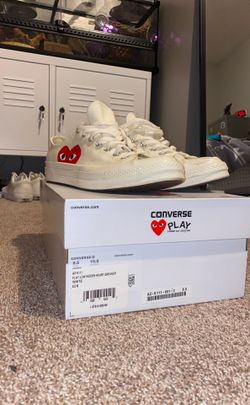 CDG converse low size 8.5