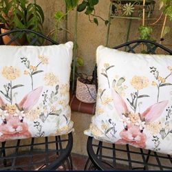 Bunny 🐰 SPRING PILLOWS