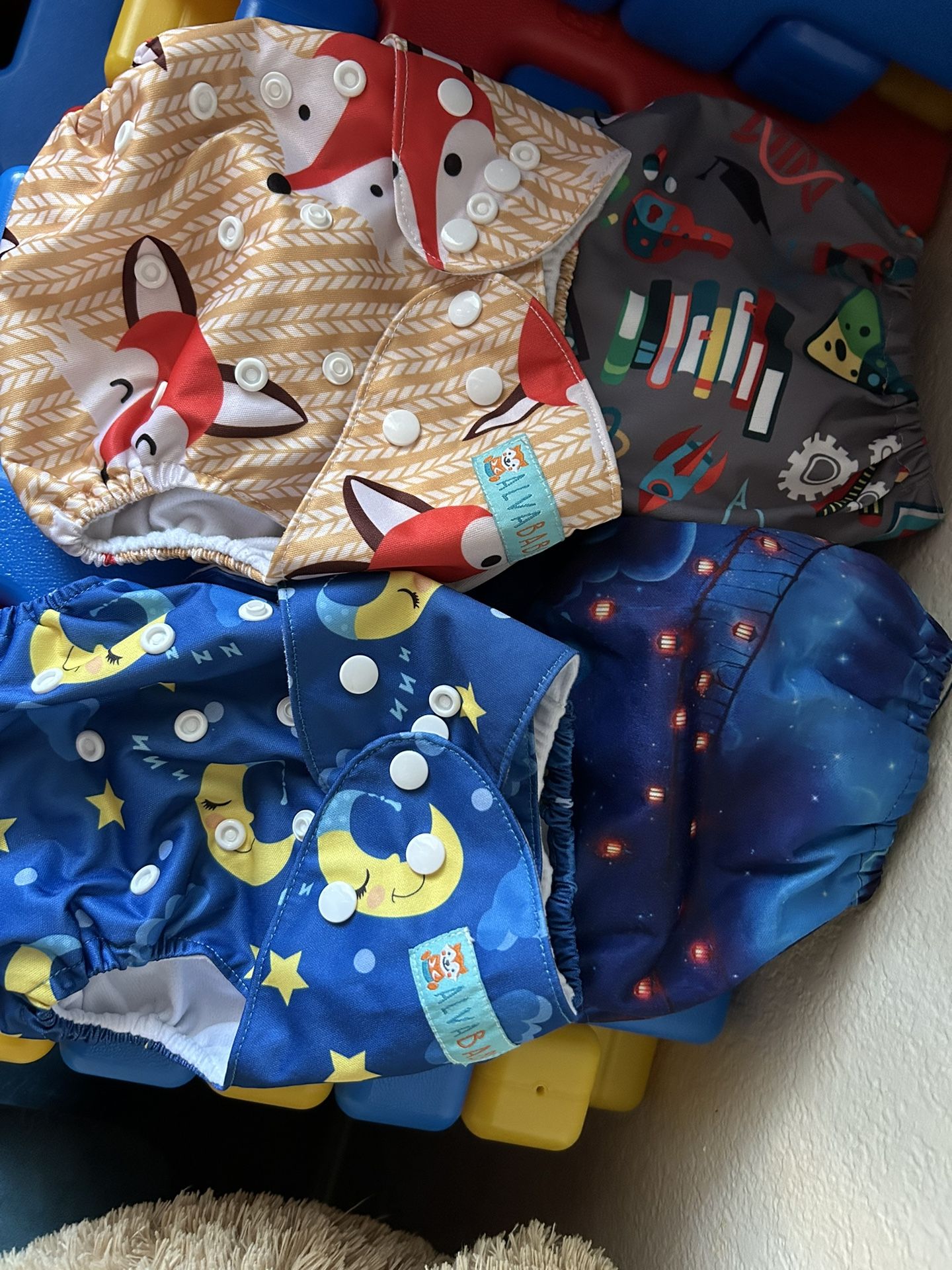 Cloth Diapers And Baby Sling