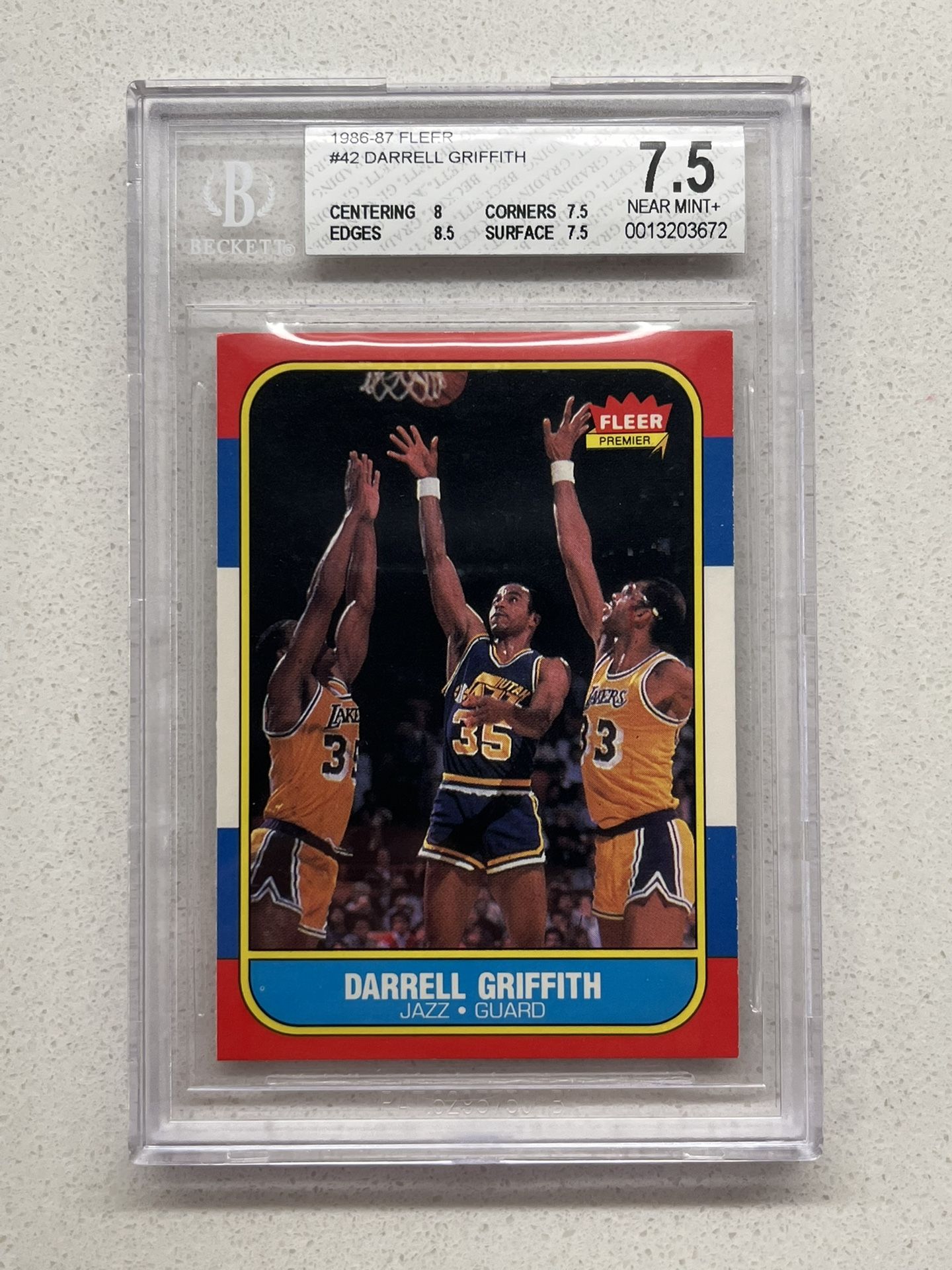 DARRELL GRIFFITH Basketball Card