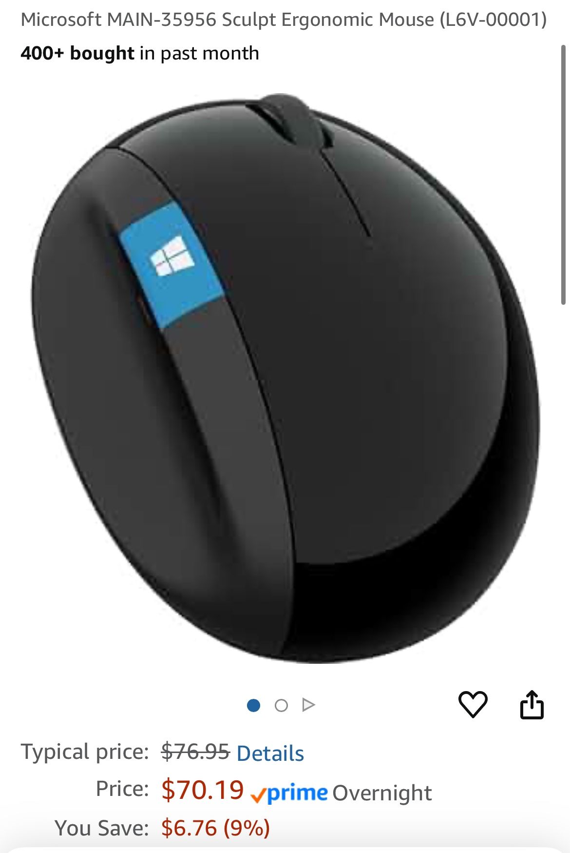 Microsoft wireless economic mouse