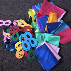 Kids Capes and Eye Masks