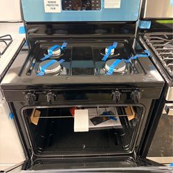 Whirlpool gas stove with warranty