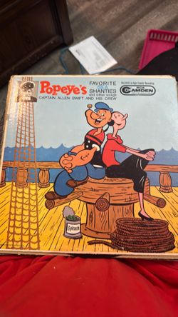 Popeyes favorites sea shanties vinyl