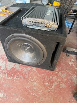 Subwoofer 12 amp box