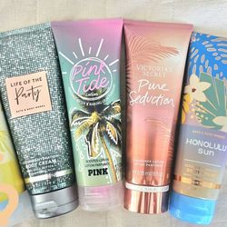 Lotions- Bath And Body Works/Victoria's Secret 