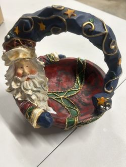 Santa Claus Decorative Basket