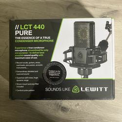 Lewitt LCT 440 PURE Microphone NEW IN Box