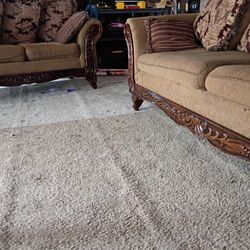 Sofa Set. Couch Set. Clean!