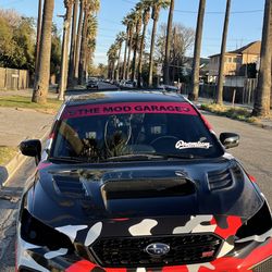 WINDSHIELD BANNER DECAL_STICKER