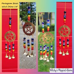 Pentagram Wind Chime 