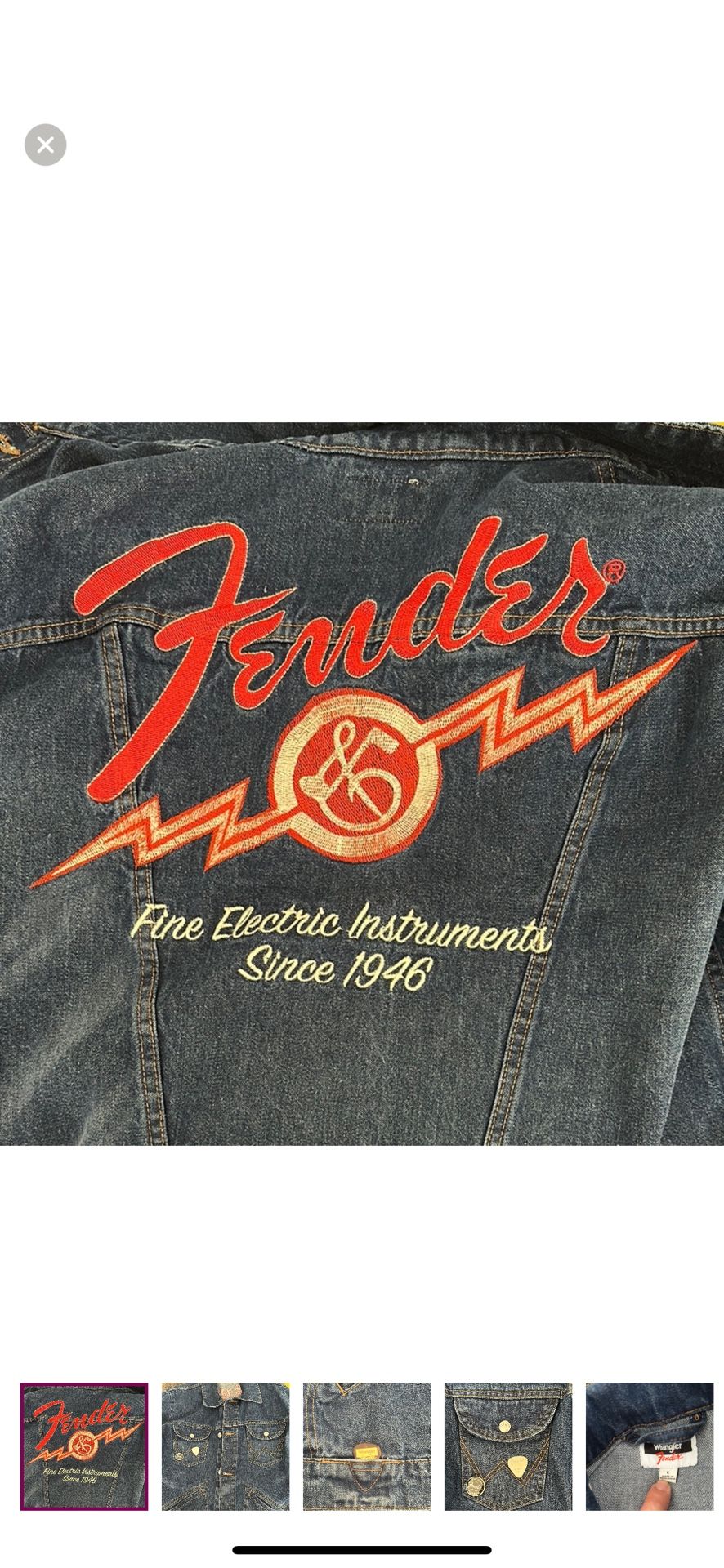 Fender Jean Jacket