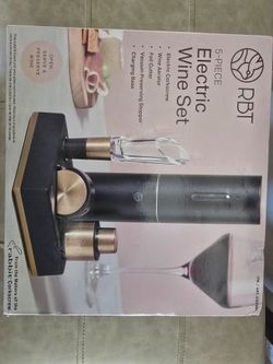 5 piece electric wine set