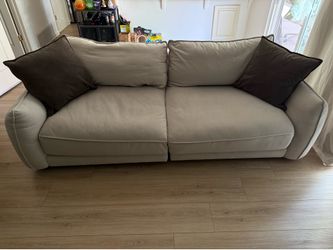 Cream couch