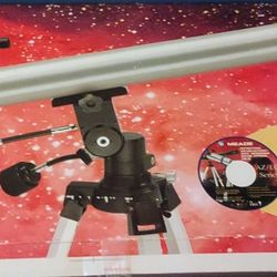 Moon Jupiter Saturn Vintage Meade 60 mm Refractor Complete Setup L In Original Box Never Used Mint