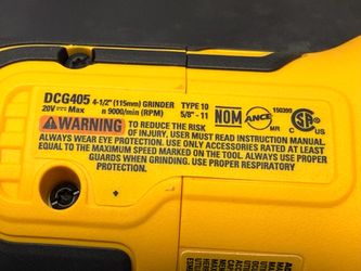 DEWALT GRINDER