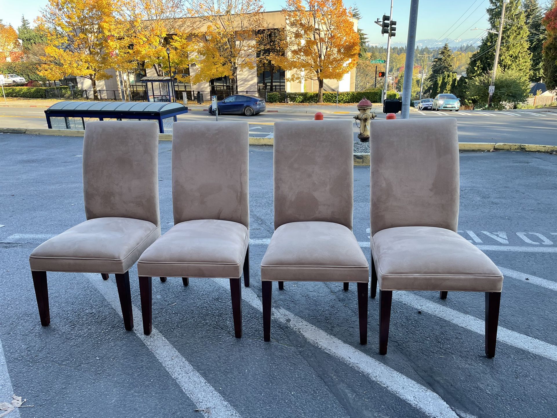 Pottery Barn Dining Chairs (4)