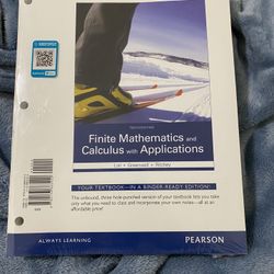 Finite Mathematics & Calculus with Applications 10th Edition(unopened)