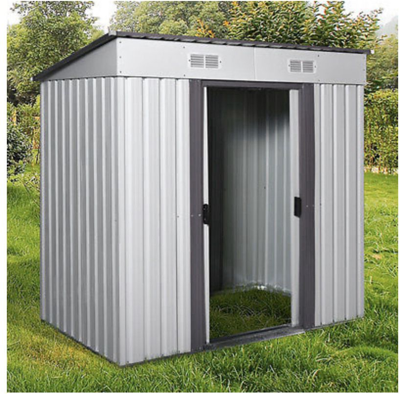 Outdoors Shed Storage for Garden Tool House with Vents Allseason
