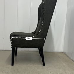 Elegant Upholstered Accent Chairs (Set of 2)