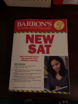 Barron’s New SAT Test Prep 28th Edition