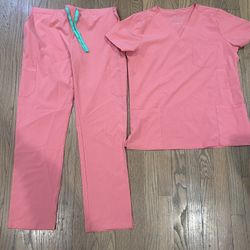 Pink Scrubs Size Large