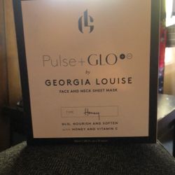 Pulse+Glo Face Neck Sheet Mask (10 Pieces)