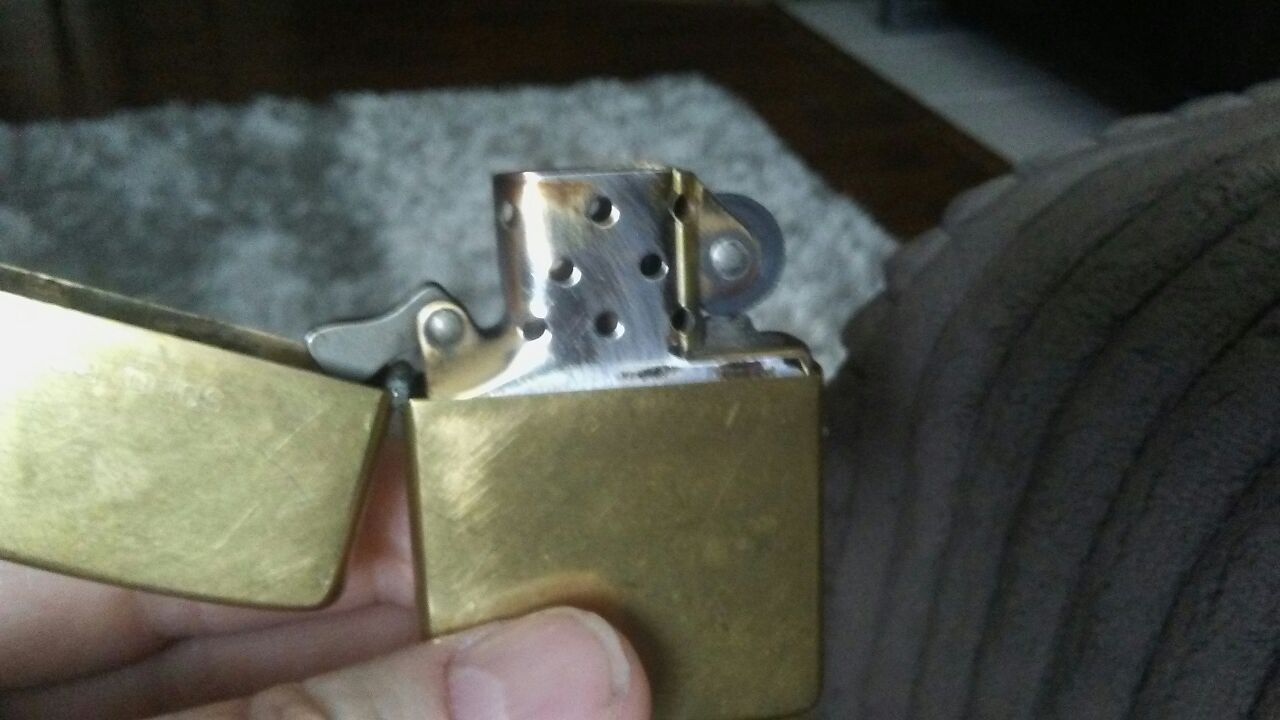 Solid Brass Zippo Lighter  for Sale in Fresno, CA   OfferUp