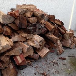 Dry Split Almond Mix Firewood!!!Ready Too Burn Seasoned Wood!!!