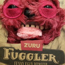 New Zuru Fuggler Hairy Fuggs Sir Belch Monster Plush 