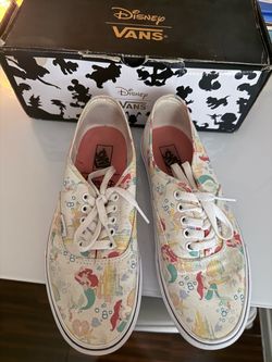 Limited edition Disney vans- Ariel- size 9