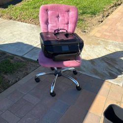 Printer And Chair 
