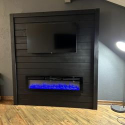 Custom fireplace