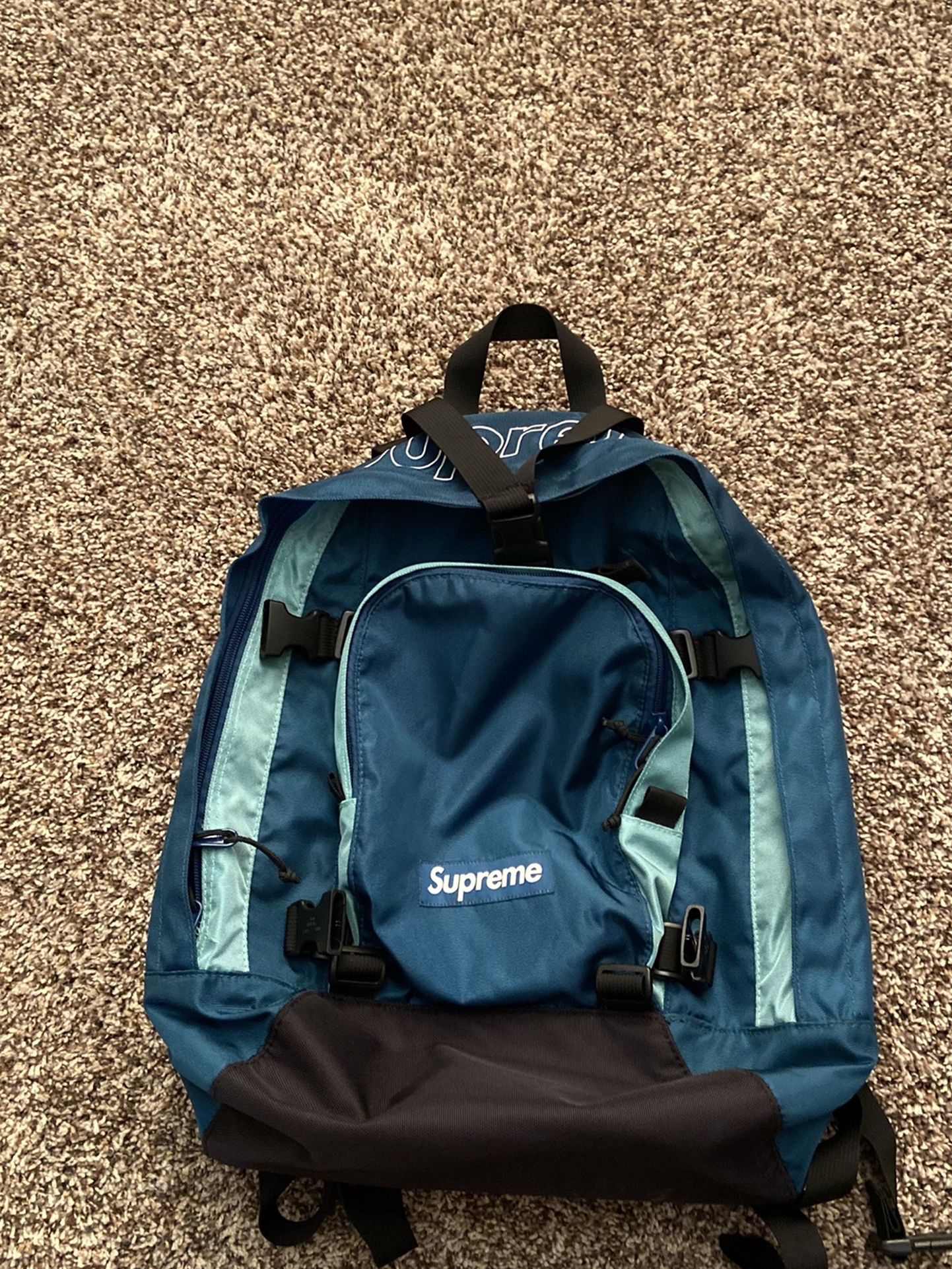 Supreme Teal Backpack