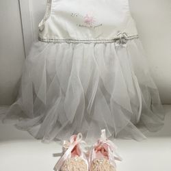 Anne Geddes Beginnings Baby Dress 3 months 