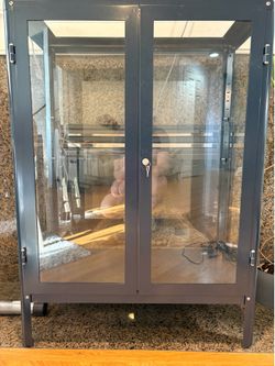 IKEA fabrikor display cabinet