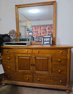 Dresser and Mirror