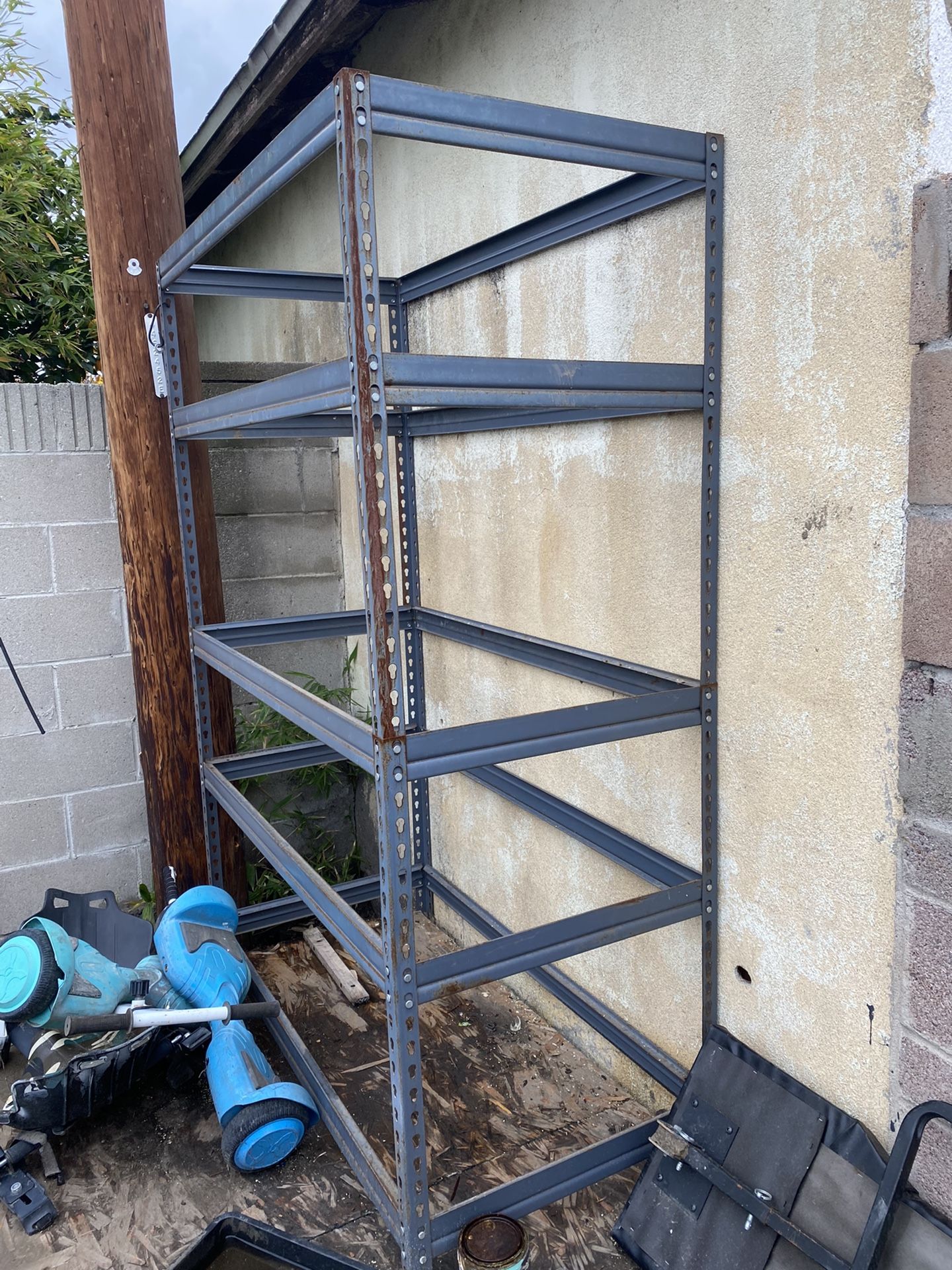 Metal Rack Frame (no Shelves) for Sale in Norwalk, CA - OfferUp