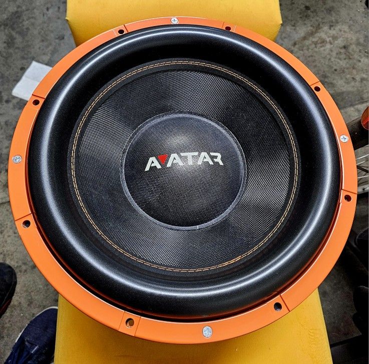 15 inch deaf bonce avatar svl subwoofer dual 2 ohm 3800 watts rms