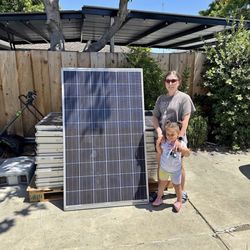 Solar System 28 Panels And Inverter 