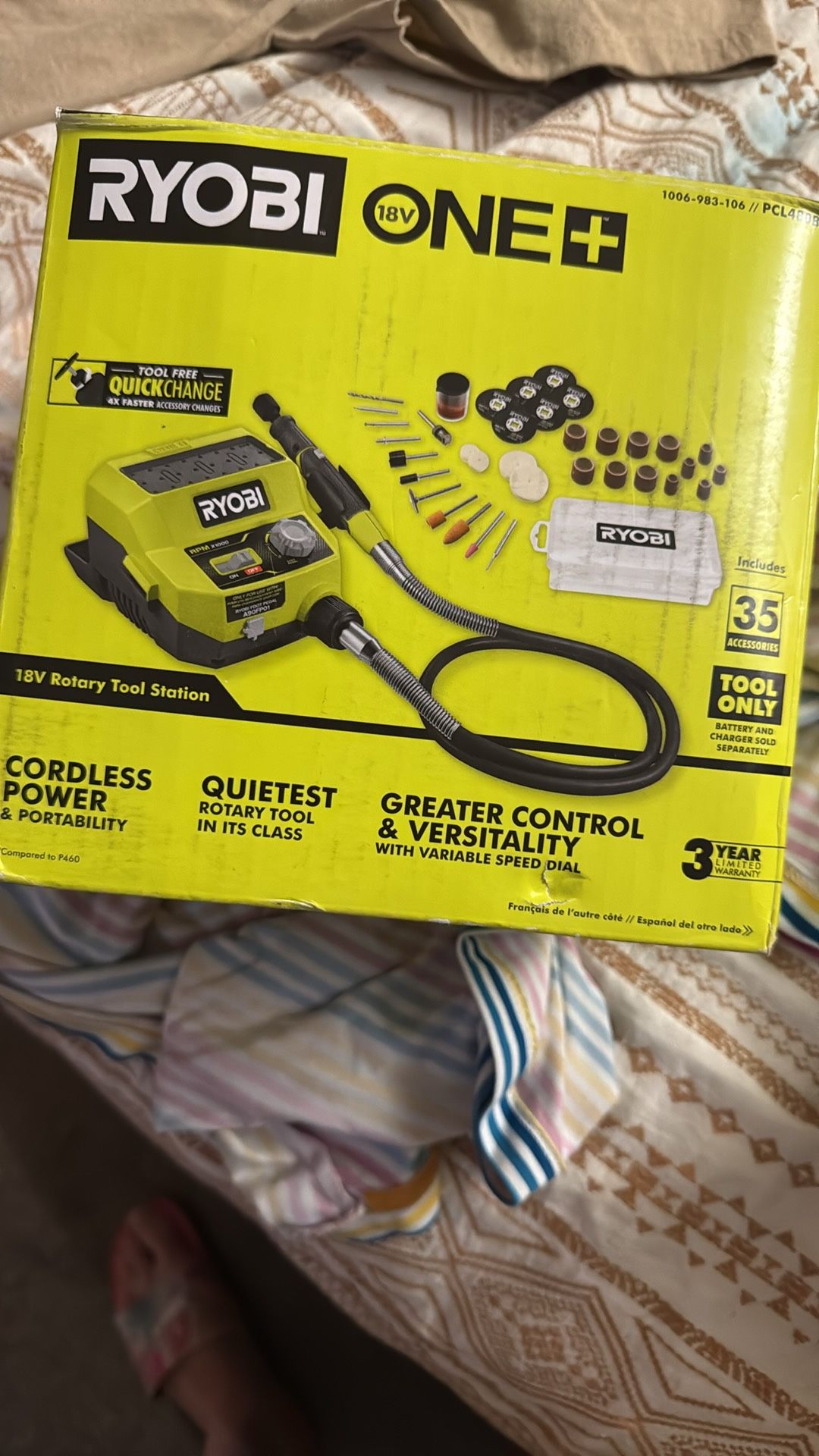 Cordless Rotary Tool Station(Dremel Tool) One+(no Battery)