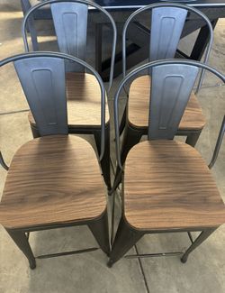Set De 4 Sillas