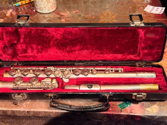 Silver Flute with Armstrong Hard Case Cover Protector