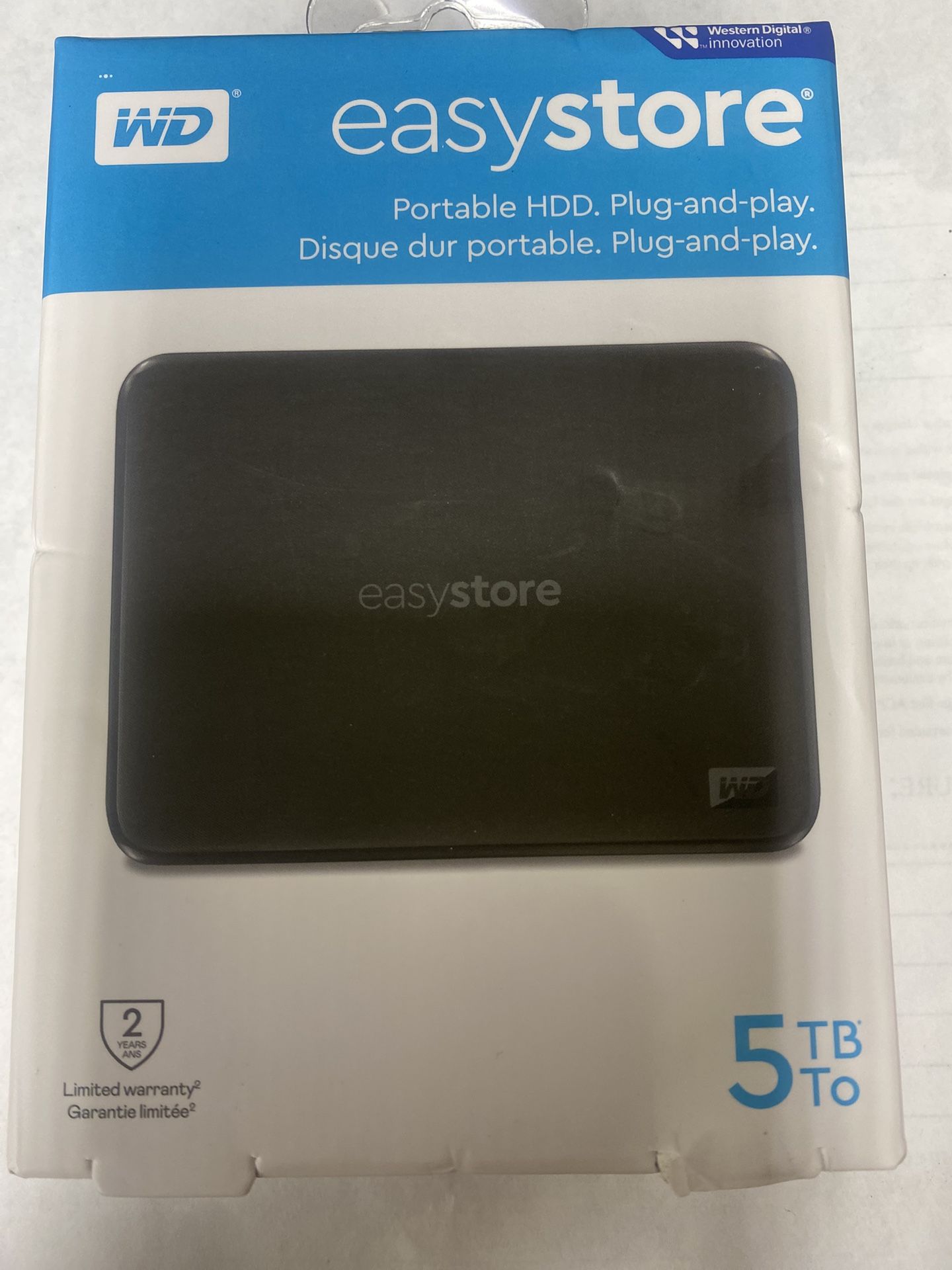 Wd 5tb External Hard Drive 